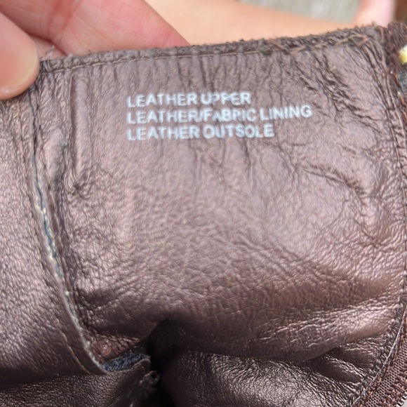 Miss Sixty cognac leather boots with button detail - Picture 10 of 11